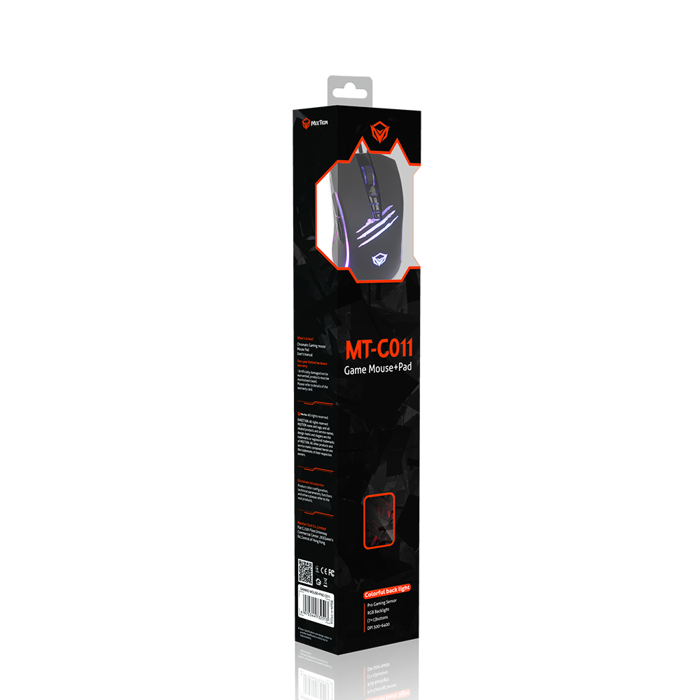 Meetion Gaming Mouse+ Pad | MT-C011 Meetion Gaming Mouse+ Pad | MT-C011